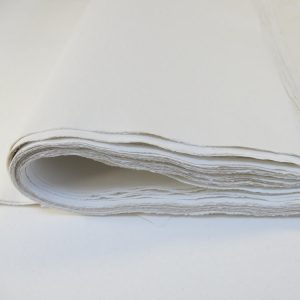 Cotton rag paper.